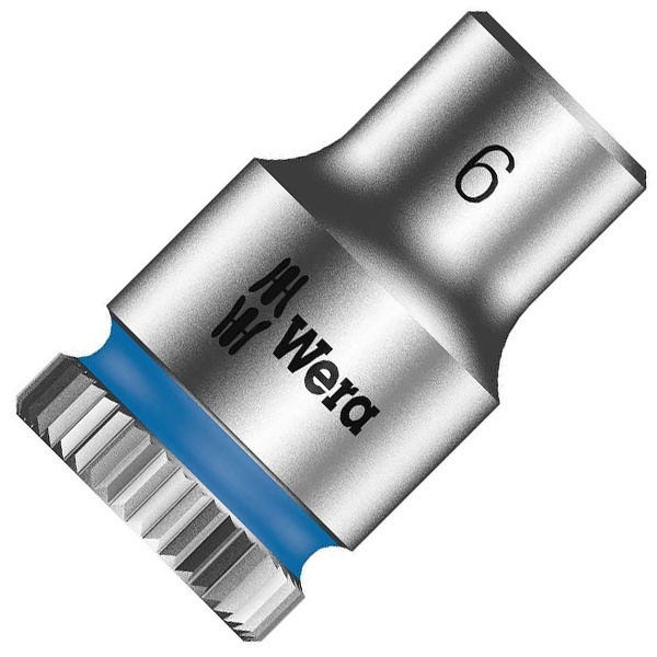 Вставка торцового ключа Wera Zyklop с 1/4 дюйма, 6.0 mm 8790 HMA