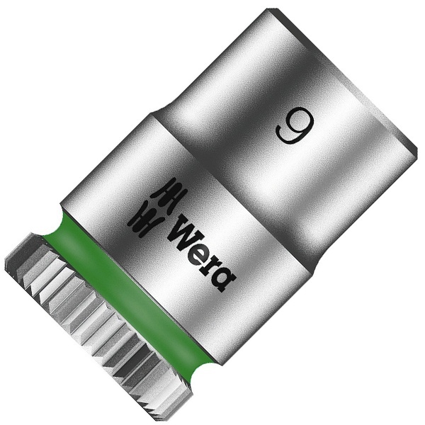 Вставка торцового ключа Wera Zyklop с 1/4 дюйма, 9.0 mm 8790 HMA
