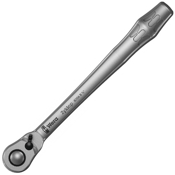 Трещоточный ключ Вера с переключателем реверса 8004 B Zyklop Metal привод 3/8 дюйма , 3/8 дюйм x 222