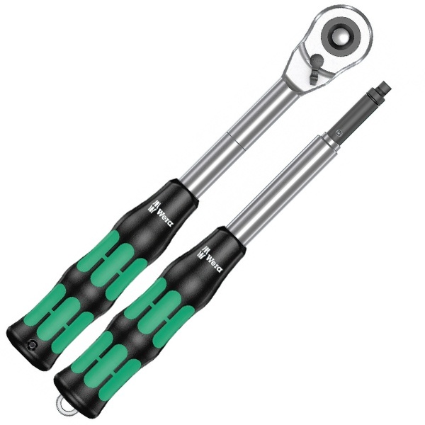 Трещотка Zyklop Hybrid 1/2 дюйма с большой общей длиной (281 мм) и удлинитель с деблокиратором (271