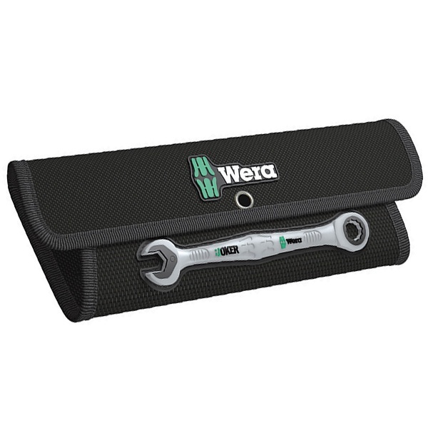 Сумка для 8 Joker Ключ с кольцевой трещоткой Wera, 290 x 110.0 mm