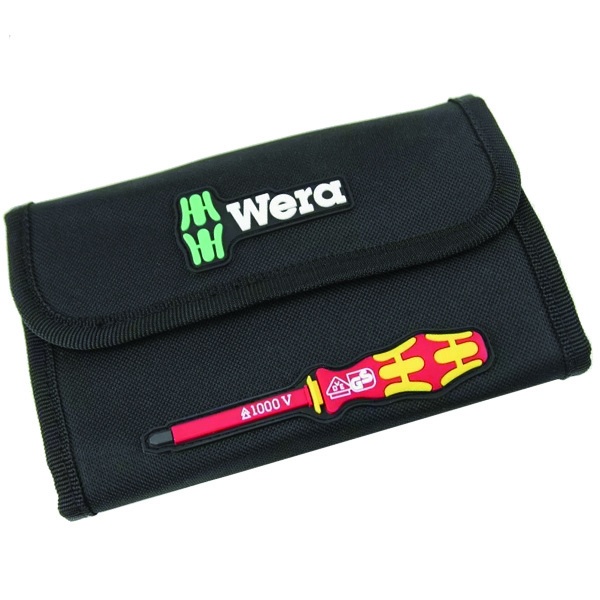 Складная сумка для набора 18 предметов Wera, Kraftform Kompakt VDE, без инструментов, 180x110mm