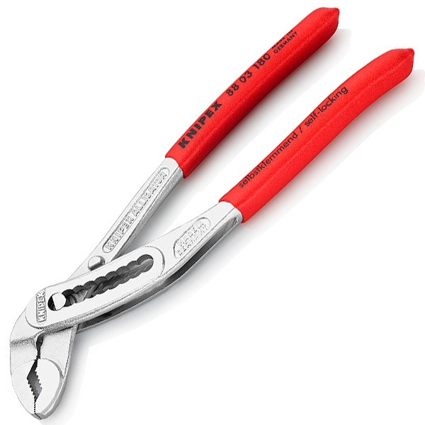 Клещи переставные Knipex Alligator 1 1/2 дюйма 42мм хромированные 1-к ручки L-180мм