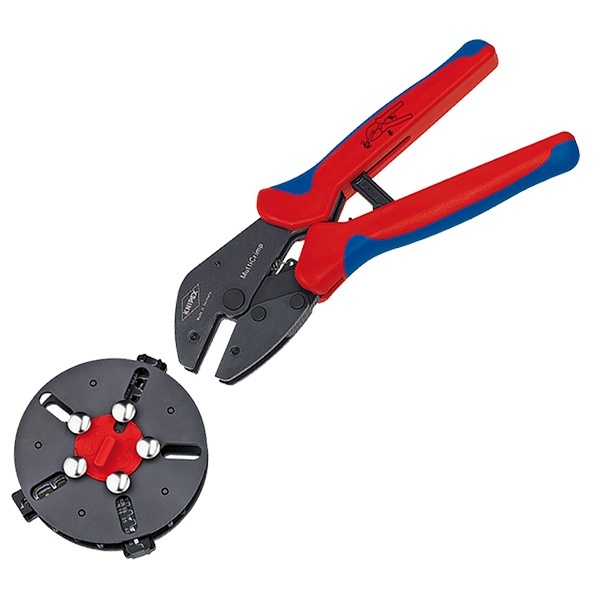 MultiCrimp Knipex вороненые 250 мм