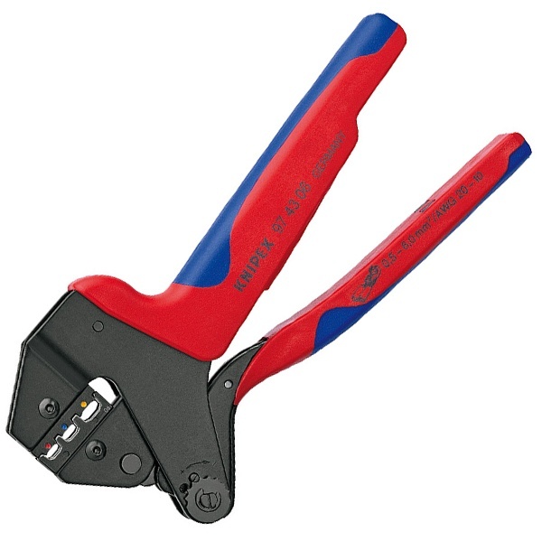 Инструмент Knipex для опрессовки системный вороненые 200 мм