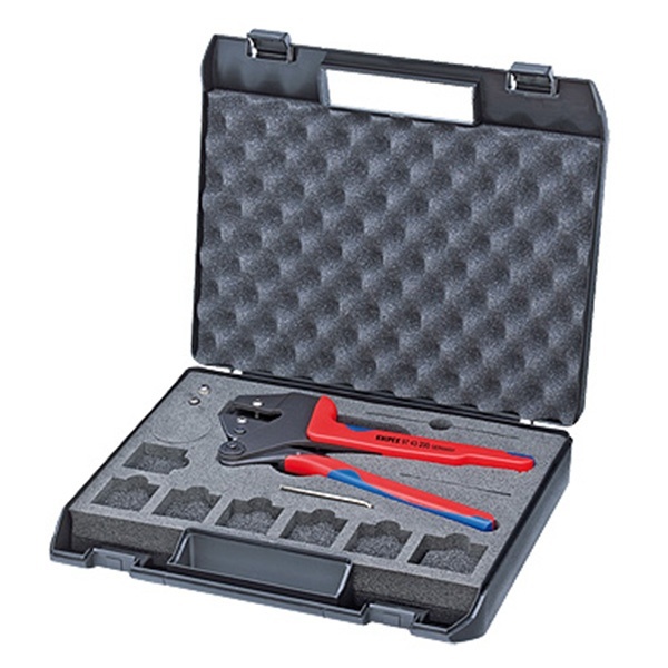 Инструмент Knipex для опрессовки системный вороненые 200 мм