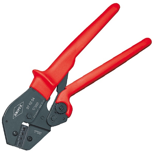 Клещи зажимные Knipex для опрессовки вороненые 250 мм