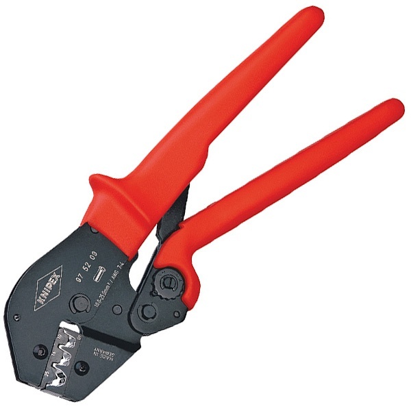 Клещи зажимные Knipex для опрессовки вороненые 250 мм