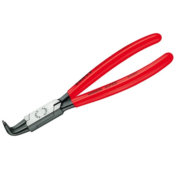 Щипцы Knipex для стопорных колец фосфатированные, черного цвета 170 мм