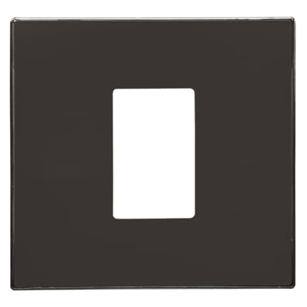 Накладка для один механизм VDI ABB SKY, черный бархат (8555 NS)