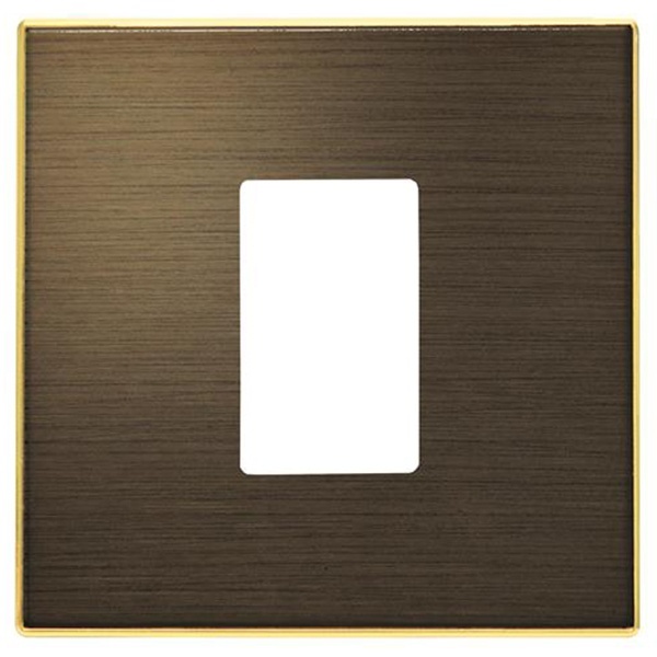 Накладка для механизма VDI разъёма/коннектора ABB SKY, античная латунь (8555 OE)