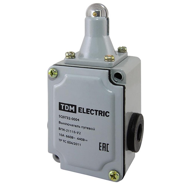 Выключатель путевой TDM контактный ВПК-2111Б-У2 10А 660В IP67