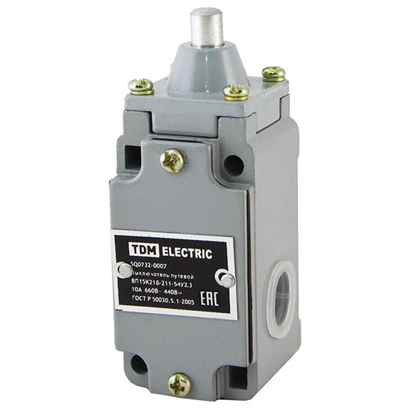 Выключатель путевой TDM ВП15K21Б-211-54У2.3 10А 660В IP54
