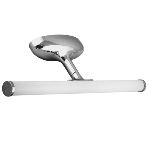 Светодиодная подсветка AL5060 для зеркал 6W 4000K в пластиковом корпусе IP44 хром, 400x132x60mm