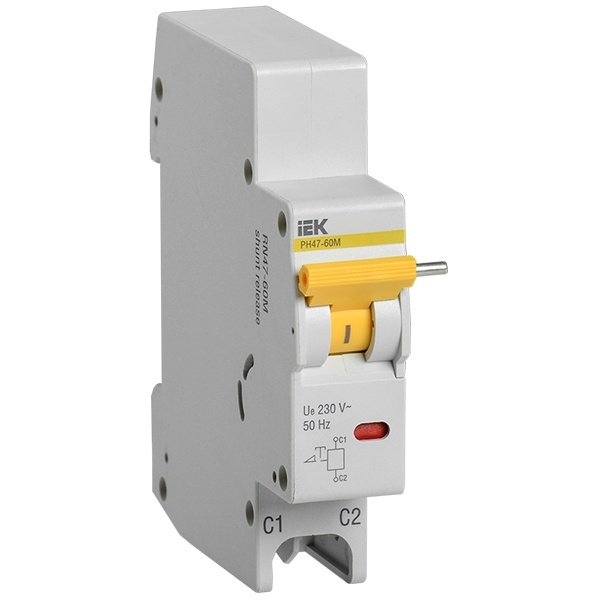 Расцепитель независимый ИЭК РН47-60М на DIN-рейку для ВА47-60M