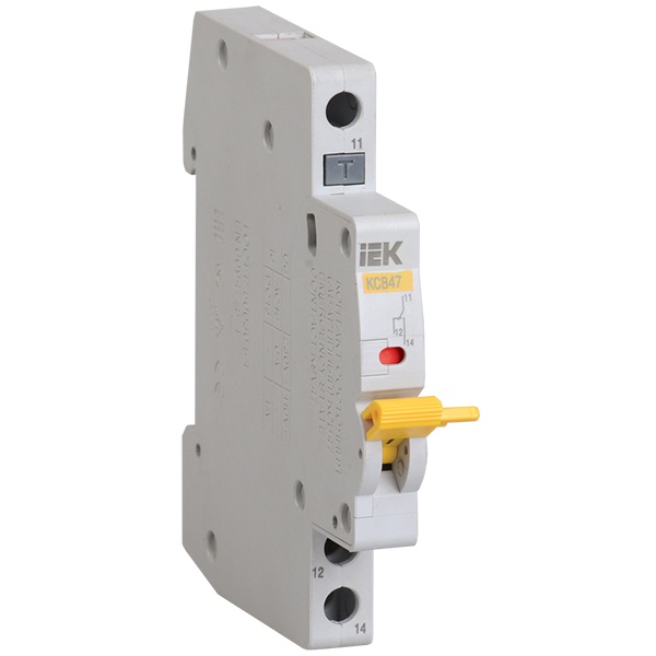 Контакт состояния ИЭК КСВ47 новая серия на DIN-рейку для ВА47-29 и ВА47-100