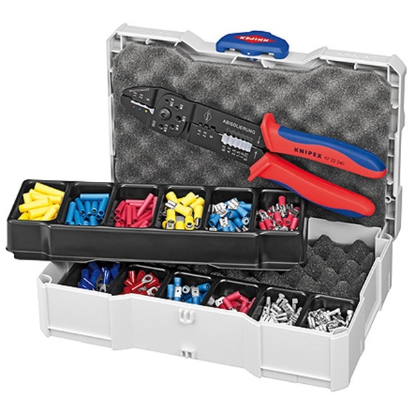 Набор кабельных наконечников Knipex для опрессовки