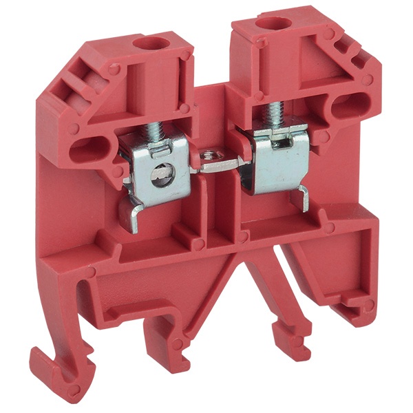 Клемма винтовая ИЭК КВИ-2,5мм2 красная