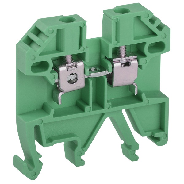 Клемма винтовая ИЭК КВИ-2,5мм2 зеленая
