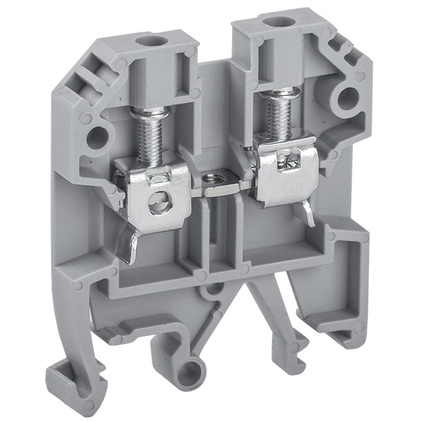 Клемма винтовая ИЭК КВИ-4мм2 серая