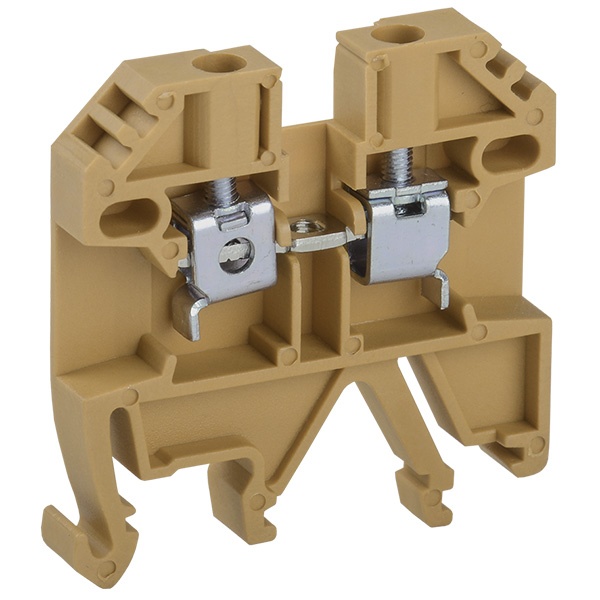 Клемма винтовая ИЭК КВИ-4мм2 желтая