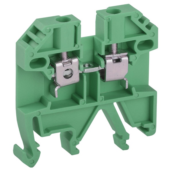 Клемма винтовая ИЭК КВИ-4мм2 зеленая