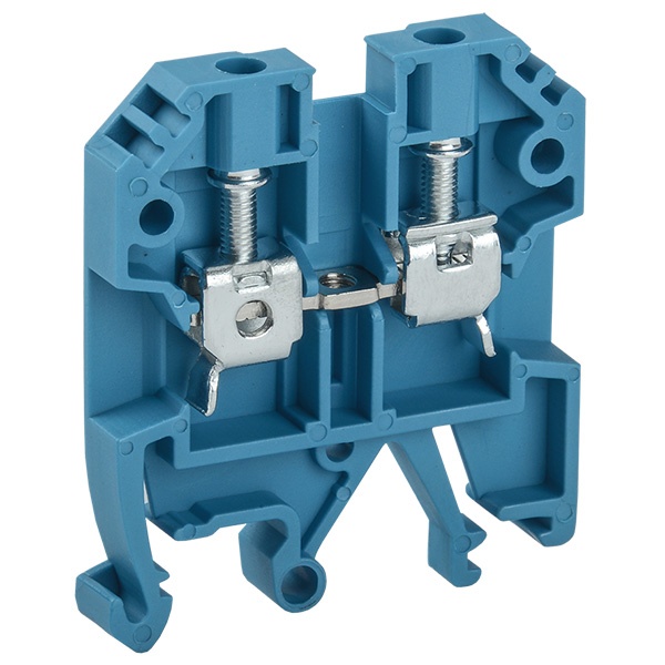 Клемма винтовая ИЭК КВИ-4мм2 синяя