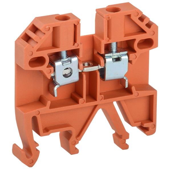 Клемма винтовая ИЭК КВИ-4мм2 оранжевая