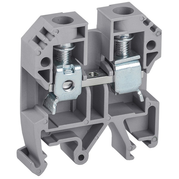 Клемма винтовая ИЭК КВИ-10мм2 серая