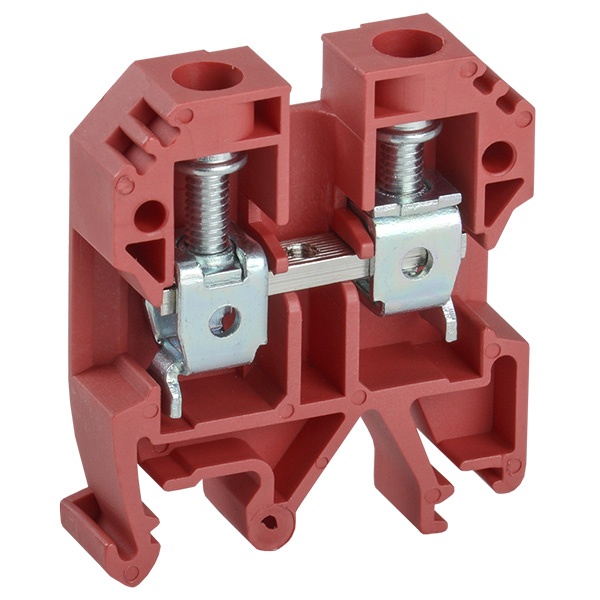 Клемма винтовая ИЭК КВИ-10мм2 красная