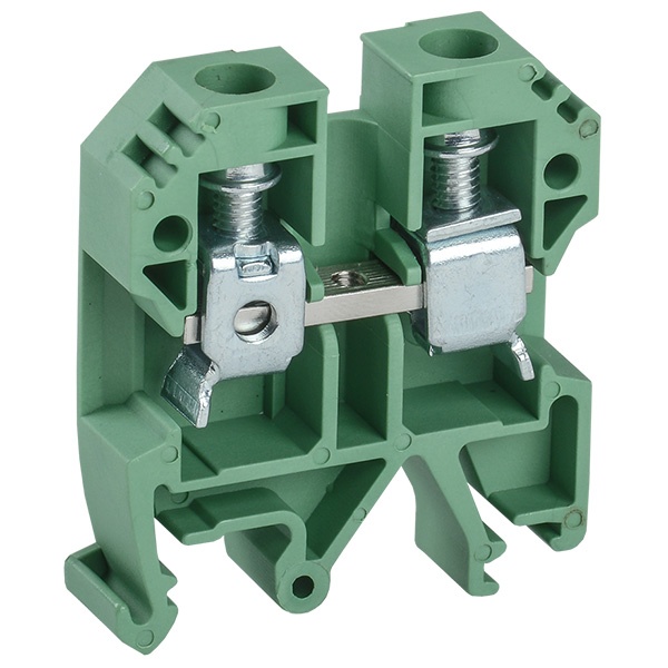 Клемма винтовая ИЭК КВИ-10мм2 зеленая