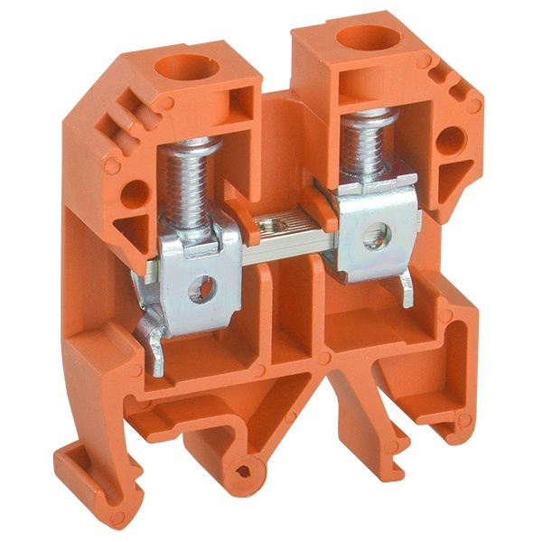 Клемма винтовая ИЭК КВИ-10мм2 оранжевая