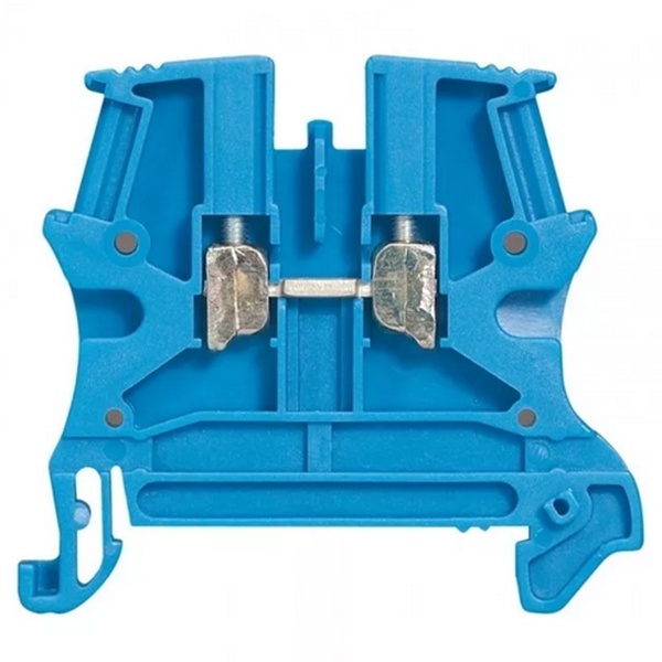 Винтовая клемма Legrand Viking 3 однополюсная 1 вход/1 выход 4мм шаг 6мм синий