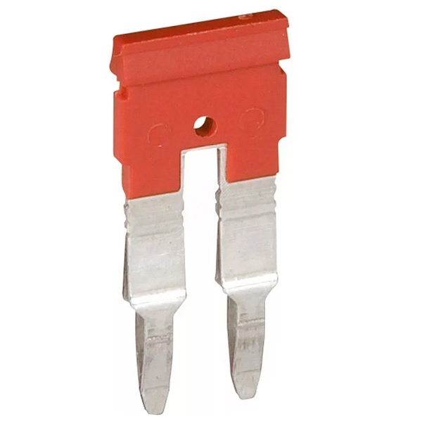 Эквипотенциальная гребенка Legrand Viking 3 2 контакта для клемм 2,5мм с шагом 5 мм красный