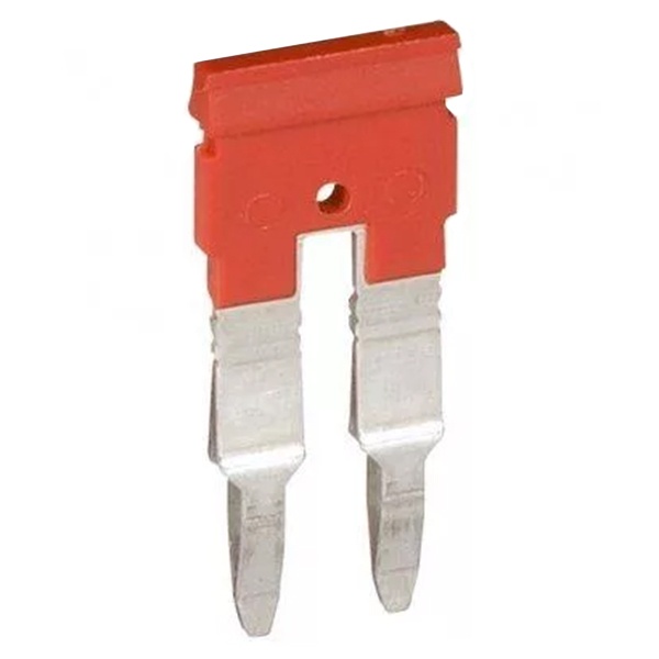 Эквипотенциальная гребенка Legrand Viking 3 2 контакта для клемм 4мм с шагом 6 мм красный