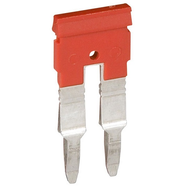 Эквипотенциальная гребенка Legrand Viking 3 2 контакта для клемм 6мм с шагом 8 мм красный