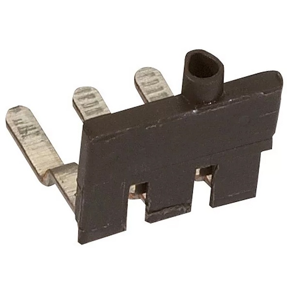 Гребенка Legrand Viking 3 для трехъярусных винтовых клемм 12 контактов 2,5мм с шагом 5 мм коричневый