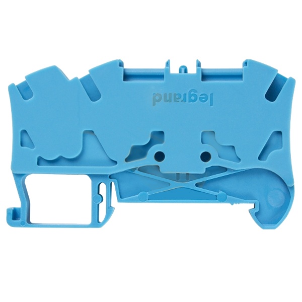 Пружинная клемма Legrand Viking 3 однополюсная 3 проводника 4мм шаг 6мм синий