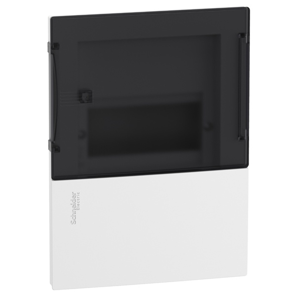Щиток встраиваемый Schneider Electric Resi9 Mini Pragma 6 модулей с прозрачной дверью 2 шины N и PE