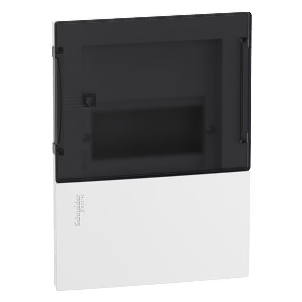 Щиток встраиваемый Schneider Electric Resi9 Mini Pragma 8 модулей с прозрачной дверью 2 шины N и PE