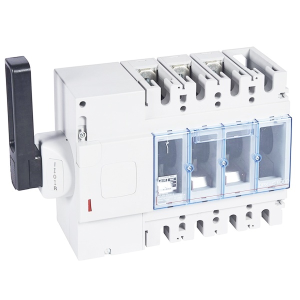 Выключатель-разъединитель Legrand DPX-IS 630 с дистанционным отключением 400A 3п рукоятка слева