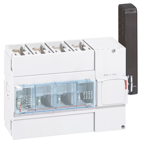 Выключатель-разъединитель Legrand DPX-IS 250 без дистанционного отключения 250A 4п рукоятка справа