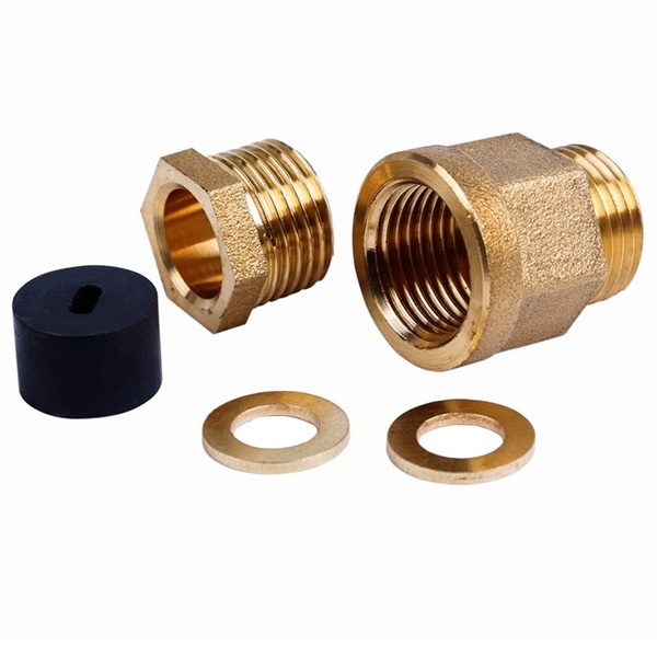 Сальник PROconnect с двойной резьбой 1/2 и 3/4 для ввода кабеля в трубу