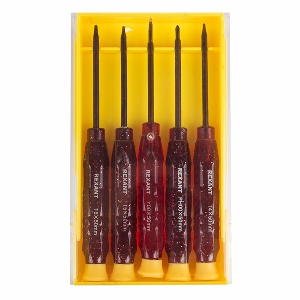 Набор отверток Rexant для точечных работ 5 предметов