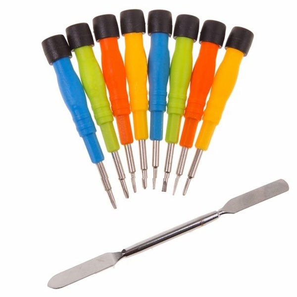 Набор для точечных работ Rexant 9 предметов в пластиковом боксе