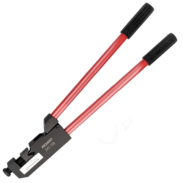 Пресс механический универсальный REXANT ZHT-150 для клиновидной опрессовки наконечников 10-120 мм2