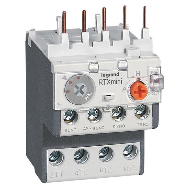 Реле тепловое Legrand RTX3 мини 0.63...1.0A для мини-контакторов CTX3