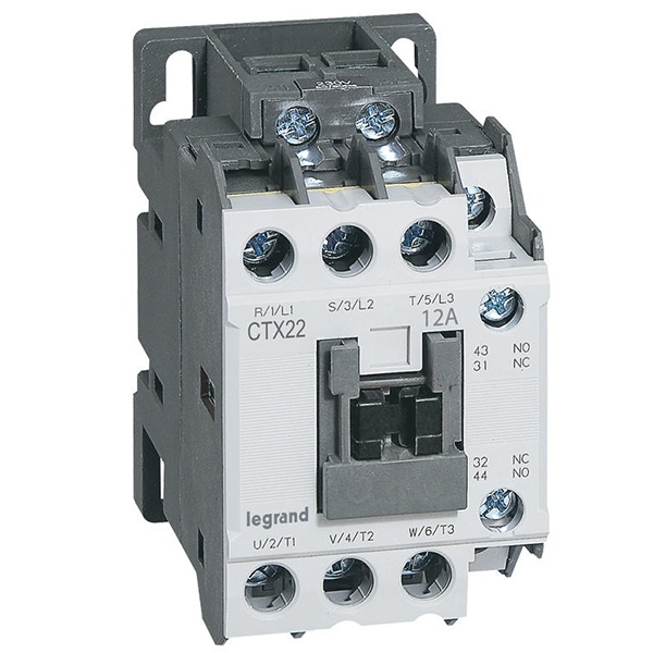 Контактор Legrand CTX3 22 3P 12A (AC-3) 1но1нз 230V AC