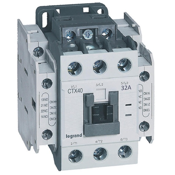 Контактор Legrand CTX3 40 3P 32A (AC-3) 2но2нз 24V AC