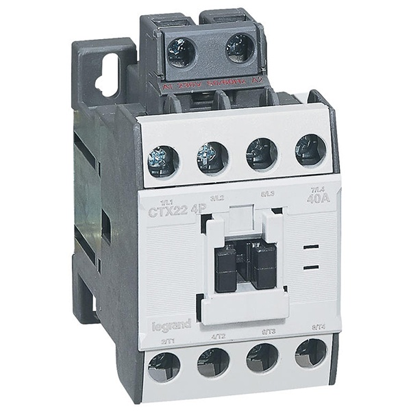 Контактор Legrand CTX3 4P 22A (AC-3) 40A (AC-1) 230V AC
